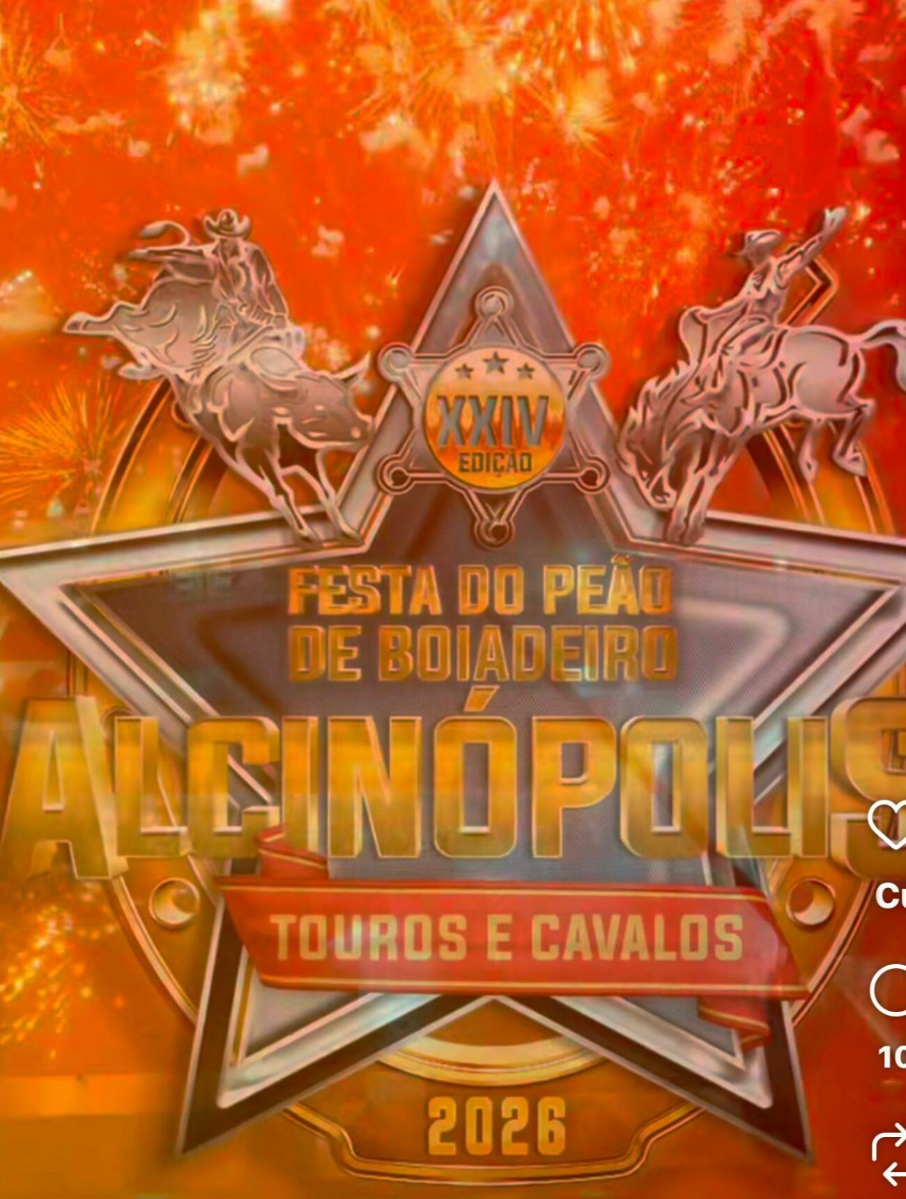 Ilustração da notícia Faltam 15 dias: Alcinópolis se prepara para a maior Festa do Peão do interior de MS da MS Todo dia