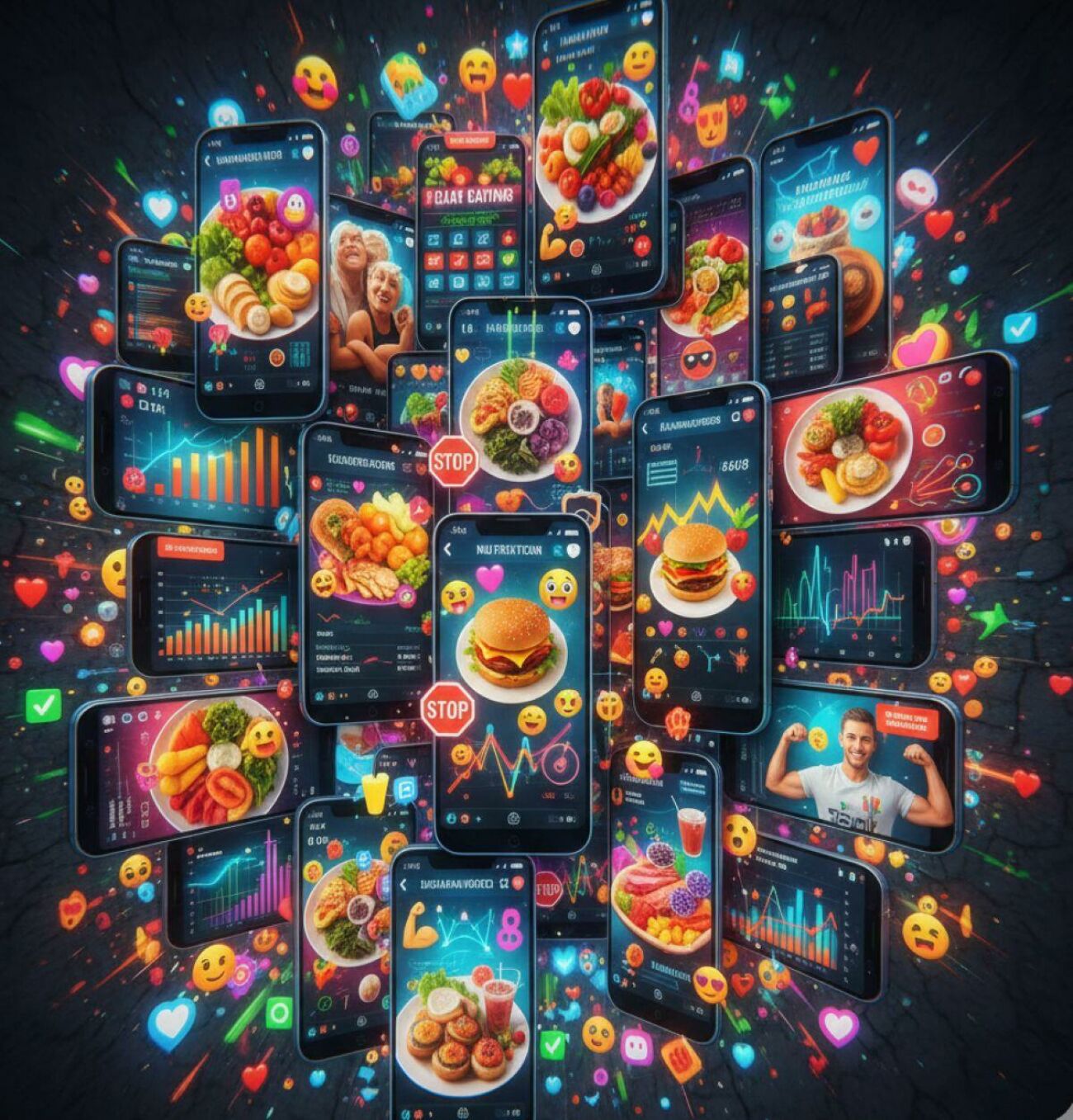 Imagem principal A Nova Era da Desinformação Nutricional: Como Influenciadores Digitais Remodelam o que Comemos