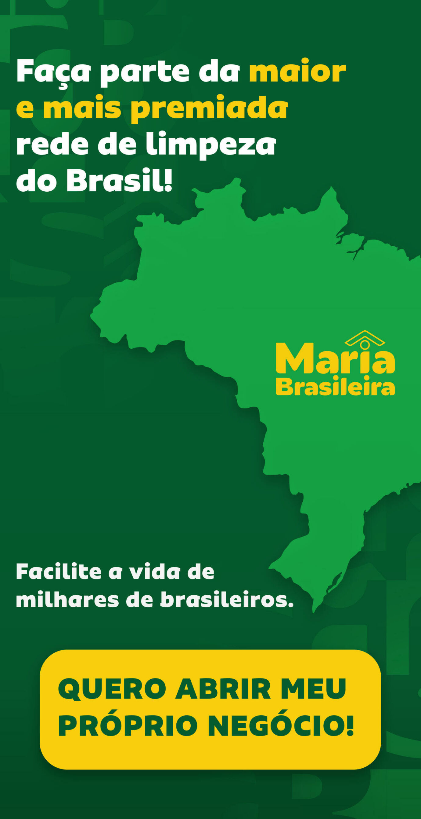 Ilustração Compre sua unidade da Maria Brasileira!
