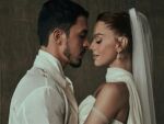 Imagem da notícia Após se casar com Giovanna Lancellotti, Gabriel David posta texto apaixonado: "Tudo parecia tão óbvio"