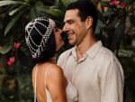 Imagem da notícia Após casamento no religioso, Isis Valverde e Marcus Buaiz trocam elogios