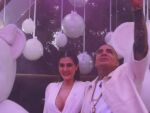 Imagem da notícia Em chá revelação, MC Guimê e Fernanda Stroschein descobrem que esperam uma menina; cantor revela nome da filha