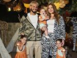 Imagem da notícia Virginia Fonseca e Zé Felipe posam juntos em 'festinha' de José Leonardo e agitam a web