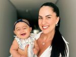 Imagem principal do artigo Graciele Lacerda compartilha vídeo com filha Clara e emociona seguidores ao celebrar os cinco meses da menina