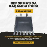 Imagem do produto Reforma de Caçamba para Escavadeira: Robustez e Eficiência Restauradas