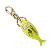 Imagem do produto CHAVEIRO CHAPINHA FORMATO PEIXE C/ CORENTE RES 1 LD C26