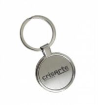 Imagem do produto CHAVEIRO METAL REDONDO C/ ARGOLA IMPRESSÃO LASER OU RES 1655