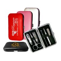 Imagem do produto KIT MANICURE 6 Pecas C/ ESTOJO COURO SINTETICO 1361