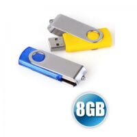 Imagem do produto PEN DRIVE 8GB GIRATÓRIO PERSONALIZADO 127