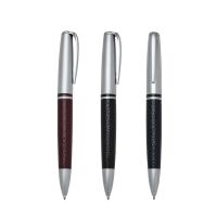 Imagem do produto Caneta Metal com couro ER133B