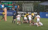 Imagem principal do artigo Brasil e Estados Unidos fazem amistoso marcado por tempos distintos no rugby feminino.