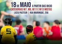Imagem principal do artigo Festival Infantil de Rugby - Etapa Pasteur