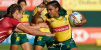 Imagem principal do artigo Yaras em Los Angeles/EUA buscam um bom fim de ano no Circuito Mundial de Rugby de Sevens.