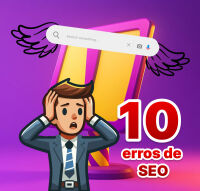 Imagem principal do artigo 10 erros de SEO que você pode estar cometendo sem saber