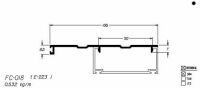 Imagem de FC-018 3,19 KG BARRA 6,00 ML FACHADA CORTINA