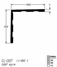 Imagem de CL-007 5,50 KG BARRA 6,00 ML
