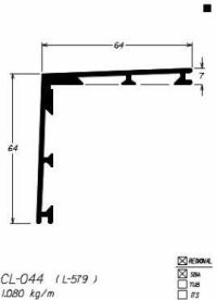 Imagem de CL-044 6,48 KG BARRA 6,00 ML