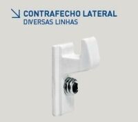 Imagem de CON-370-CONTRA FECHO LATERAL DE ZAMAK LATERAL LS