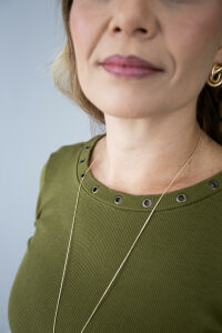 Imagem adicional 4 do item Blusa Ludmila com Detalhes de ilhós metálico - Verde