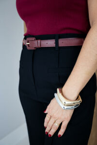 Imagem adicional 4 do item Calça Camila - Preta - com Corte Reto – Elegância e Conforto para o Dia a Dia