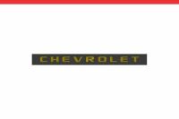 Imagem do produto Adesivo 1ª Linha Chevrolet Grafite/Ouro Traseiro para S-10 2006/... – Cod. 10338