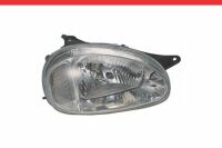 Imagem do produto Farol Orgus Lado Esquerdo Cromado para Chevrolet Corsa 2000 a 2002 – Cod. 8728