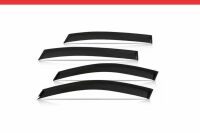Imagem do produto PROMOÇÃO! - Calha de Chuva Flex para Fiat Palio Atractive 4 Portas 2012 a 2016 - Cod. 12353