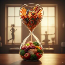 Image from the news Ideal Eating Patterns for Healthy Aging: Evidence from a Study of 105 People