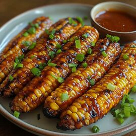 Image from the news article "Roasted Corn Ribs: The Spirit of BBQ in a Plant-Based Version, Ready in 20 Minutes"