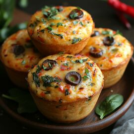 Image from the news Nutritious Quinoa and Spinach Muffins: Protein-Packed and Irresistibly Tasty