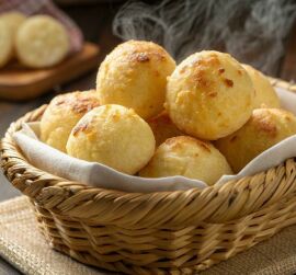 Image from the news Pão de Beijo: The Cool Cousin of Cheese Bread