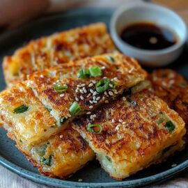 Image from the news article Pajeon: Functional Korean Pancakes with Vegetables and Sesame Seeds