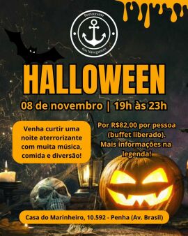 Imagem da notícia HALLOWEEN - RESTAURANTE DOS NAVEGANTES 2024