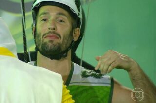 Imagem principal do artigo Diego passa mal durante a Prova BBB 25 e implora por ajuda: “Preciso que solte”