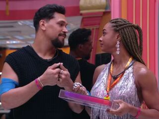 Imagem principal do artigo BBB 25: Aline e Vinícius conversam sobre quem indicar ao paredão