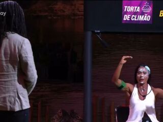 Imagem principal do artigo BBB 25: Após levar 'torta na cara', Gracyanne Barbosa xinga Diogo Almeida