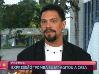 Imagem principal do artigo Vinícius confessa que se arrependeu de ter usado a expressão 'pomba suja' no BBB