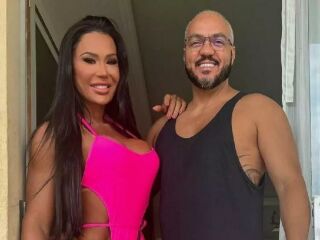 Imagem da notícia Gracyanne Barbosa quer volta com Belo e cita divisão de bens