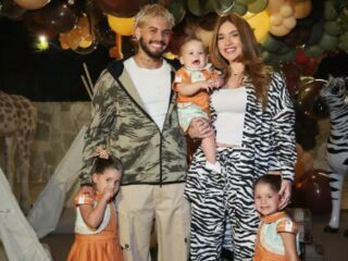 Imagem da notícia Virginia Fonseca e Zé Felipe posam juntos em 'festinha' de José Leonardo e agitam a web