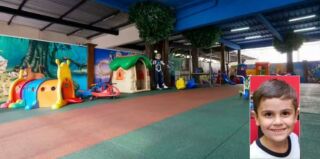 Imagem da notícia Menino de 5 anos falece após ser atingido por casa de brinquedo dentro de colégio em São Paulo