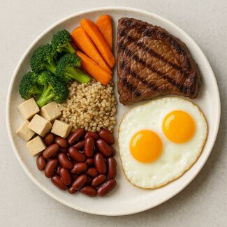 Image from the news Plant Protein vs. Animal Protein: What Science Reveals About Longevity and Disease