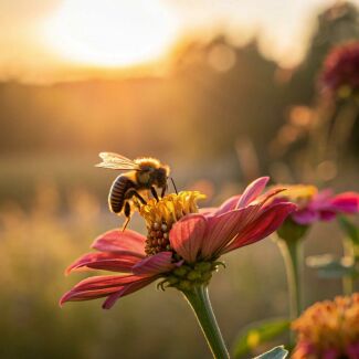 Image from the news World Bee Day: Tiny Giants Feeding Life on Earth
