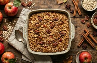 Image from the news article: Creamy Apple and Oat Functional Bake