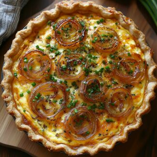 Image of the news Gluten-Free Protein Quiche: Creamy Tofu Filling with Onion and Hearts of Palm