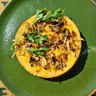 Image from the news Vegan Cheese Quiche: Creamy, Crunchy and Irresistible