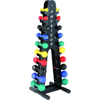 Imagem do produto Estante para Halteres Tipo Torre para 10 pares