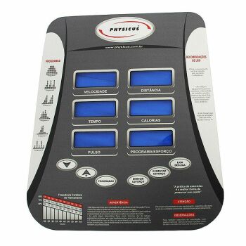 Imagem do produto Adesivo Central do Painel Bick VertHoriz e Eliptico - Modelo 04