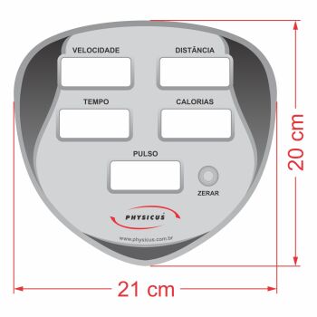 Imagem do produto Adesivo para Painel da Linha Classic - Modelo II - Painel Rotomoldado (PRETO)