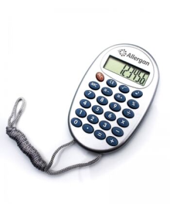 Imagem do produto CALCULADORA PLASTICA 8 DIGITOS PRATA C/ CORDÃO COLOR 2964