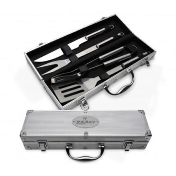 Imagem do produto KIT CHURRASCO 4 Pecas KASE ALUMINIO 1644